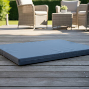 BIA BED MATRAS OUTDOOR LIGBED BLAUW 73X50X5 CM