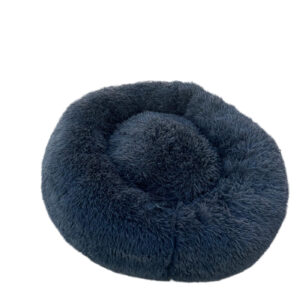 Hondenmand - hondenbed - donut hondenmand - 80cm - zwart