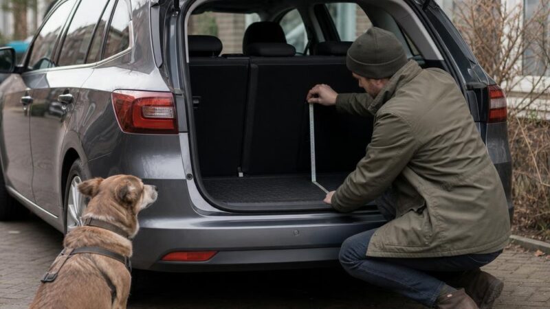 Auto opmeten voor autobench