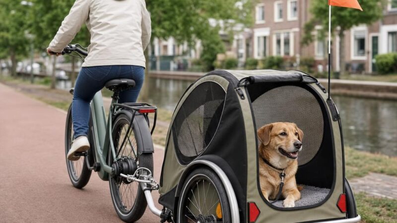 Hondenfietskar voor e-bike