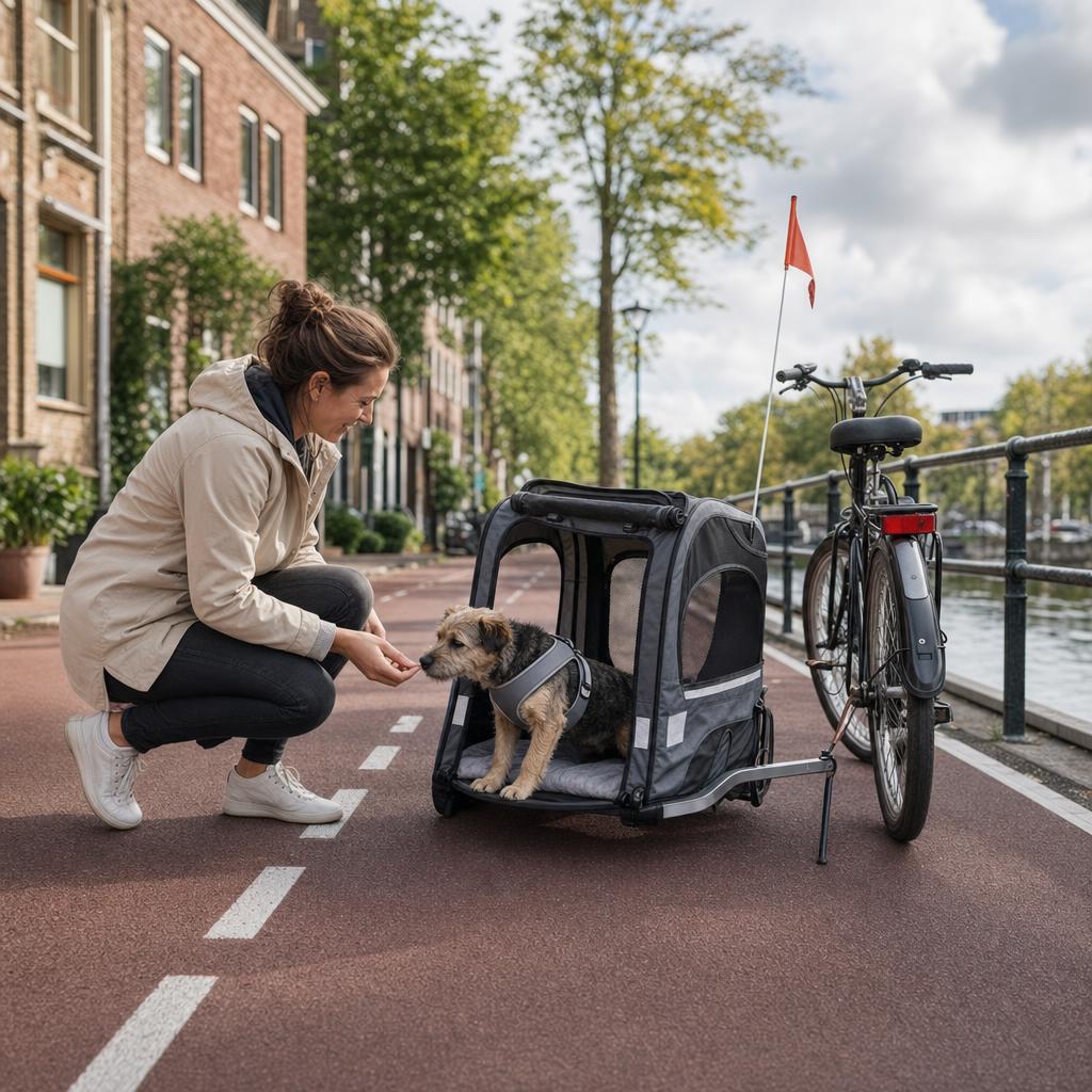 Starten met hondenfietskar
