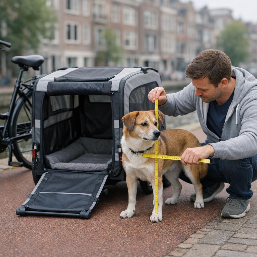 Welke maat hondenfietskar?