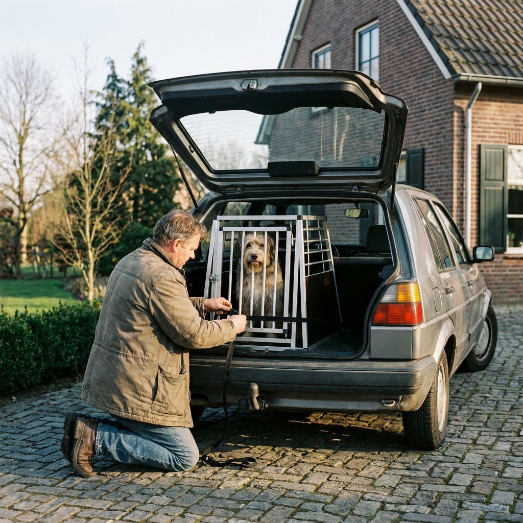 Autobench vastzetten in auto