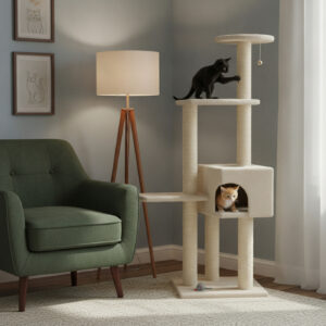 TRIXIE KRABPAAL ALICANTE BEIGE 45X45X142 CM