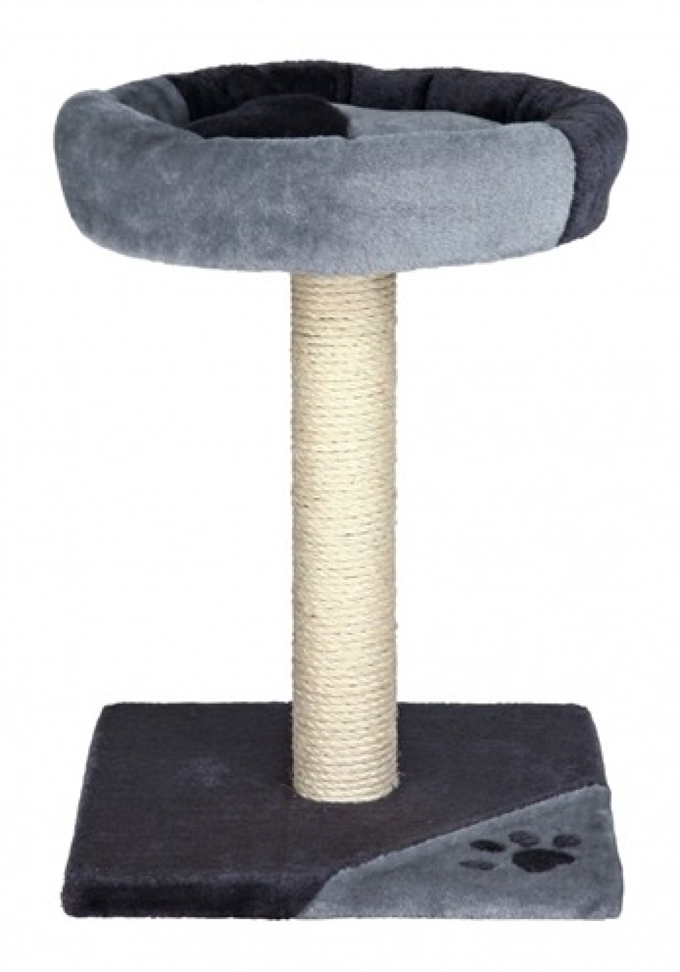 TRIXIE KRABPAAL TARIFA GRIJS / ZWART 35X35X52 CM - Afbeelding 2