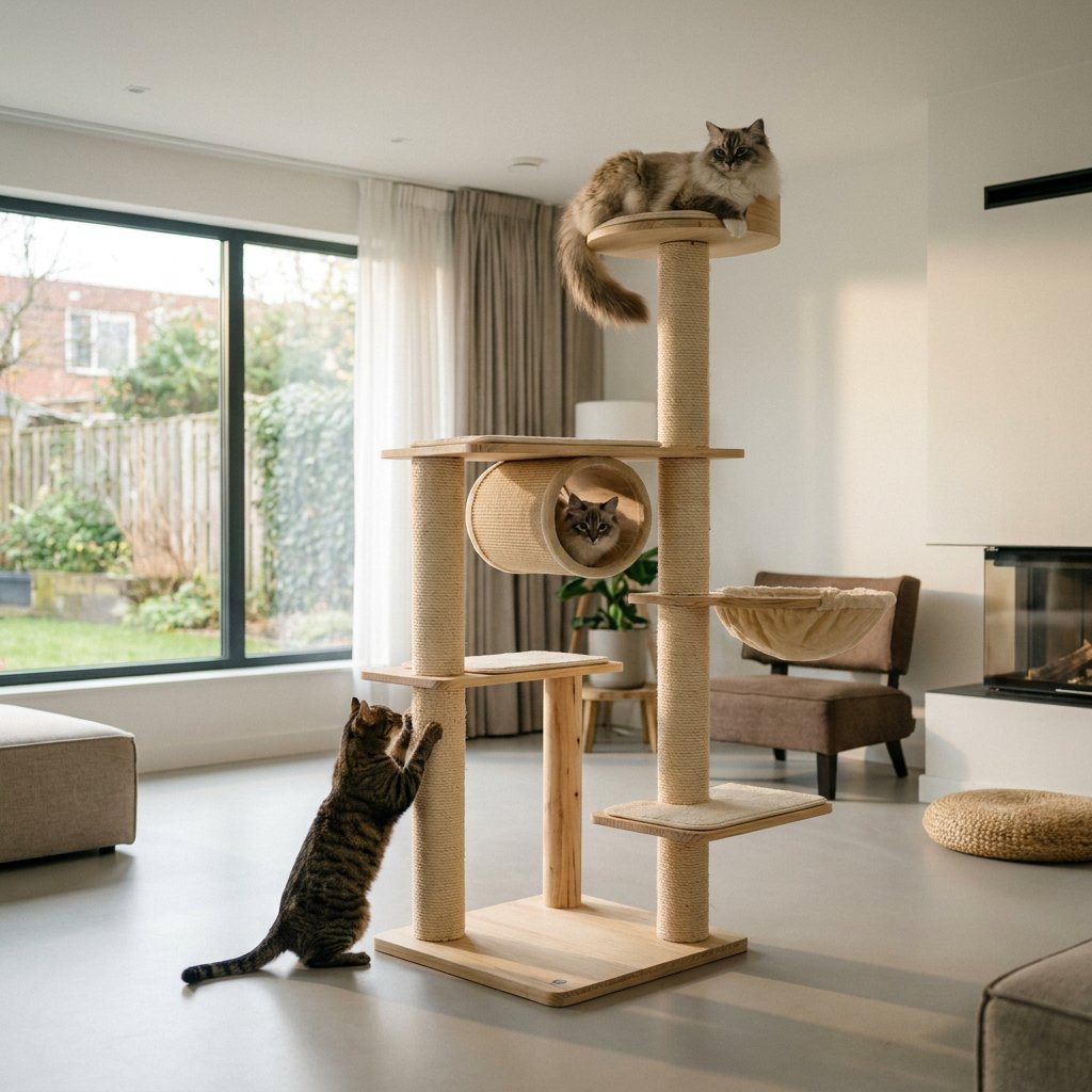 Krabpaal voor meerdere katten