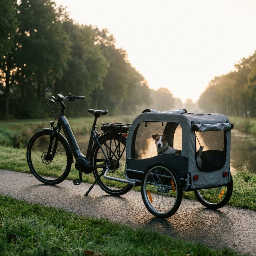 Ventilatie hondenfietskar